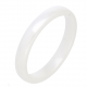 PIERŚCIONEK CERAMICZNY 3 MM BIAŁY TTM XUPING 88159