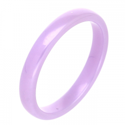 PIERŚCIONEK CERAMICZNY 3 MM JASNY FIOLET TTM XUPING 88163