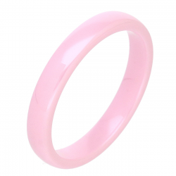 PIERŚCIONEK CERAMICZNY 3 MM RÓŻOWY TTM XUPING 88164