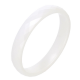 PIERŚCIONEK CERAMICZNY SZLIF 3 MM BIAŁY TTM XUPING 88176