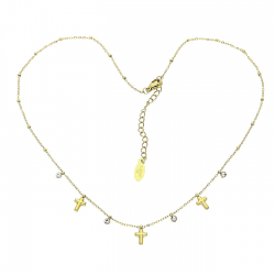 CELEBRYTKA POZŁACANA 41+5 CM S. STEEL TTM XUPING 88235