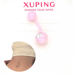 KOLCZYK DO PĘPKA CERAMICZNY 23/8 MM TTM XUPING 88253