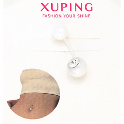 KOLCZYK DO PĘPKA CERAMICZNY 23/8 MM TTM XUPING 88254