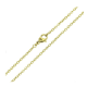 14K ŁAŃCUSZEK POZŁACANY 45 CM 2,1 MM ROLO XUPING 88322