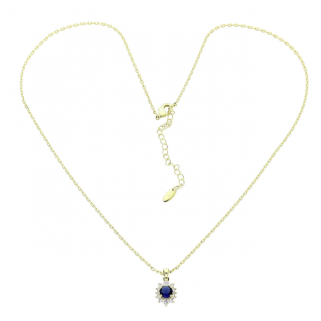 14K CELEBRYTKA POZŁACANA 46+6 CM MARKIZKA SZAFIR XUPING 88330