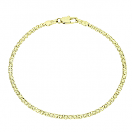 14k BRANSOLETKA POZŁACANA 18 CM 2,2 MM BISMARK XUPING 88341