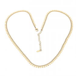 CELEBRYTKA POZŁACANA 44+5 CM PANCERKA Z MONETKAMI XUPING 88412