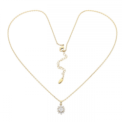 CELEBRYTKA POZŁACANA 46+5 CM MARKIZKA BRYLANT XUPING 88433