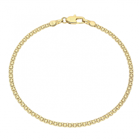 BRANSOLETKA POZŁACANA 18 CM 2,2 MM BISMARK XUPING 88436