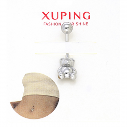 KOLCZYK DO PĘPKA 25/8 MM S. STEEL TTM XUPING 88552