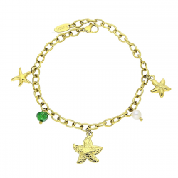 BRANSOLETKA POZŁACANA 20 CM S. STEEL TTM XUPING 88568