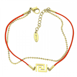 BRANSOLETKA POZŁACANA 18+3 CM S. STEEL TTM XUPING 88571