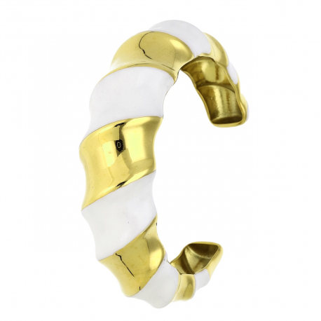 BRANSOLETKA POZŁACANA 60/21 MM S. STEEL TTM XUPING 88574