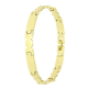14K BRANSOLETKA POZŁACANA 19,5 CM 7 MM SAMO ZŁOTO XUPING 88619