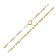 ŁAŃCUSZEK POZŁACANY 60 CM 2,2 MM SINGAPURKA XUPING 88703
