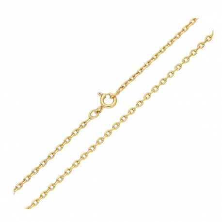 ŁAŃCUSZEK POZŁACANY 55 CM 2 MM ANKIER XUPING 88704