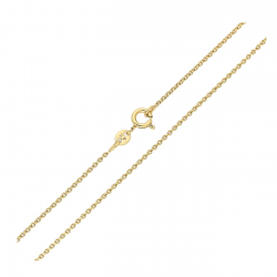 ŁAŃCUSZEK POZŁACANY 50 CM 1,2 MM ROLO XUPING 88708