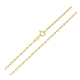 ŁAŃCUSZEK POZŁACANY 60 CM 1,9 MM ANKIER XUPING 88710