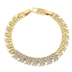 BRANSOLETKA POZŁACANA 19-17 CM 10 MM ELEGANCE XUPING 88753