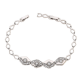 BRANSOLETKA PLATYNOWANA 19-17 CM 9 MM ELEGANCE XUPING 88764