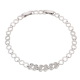 BRANSOLETKA PLATYNOWANA 19,5-17 CM 7 MM ELEGANCE XUPING 88768