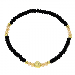 BRANSOLETKA POZŁACANA ELASTIC S. STEEL TTM XUPING 88958