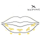 KOLCZYK POZŁACANY 4,5/9 MM 1 SZTUKA S.STEEL TTM PIERCING XUPING 88992