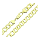 14k ŁAŃCUCH POZŁACANY 50 CM 8,5 MM PANCERKA XUPING 89043