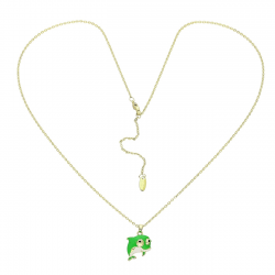 14k CELEBRYTKA POZŁACANA 51-46 CM Z MORSKICH GŁĘBIN XUPING 89066
