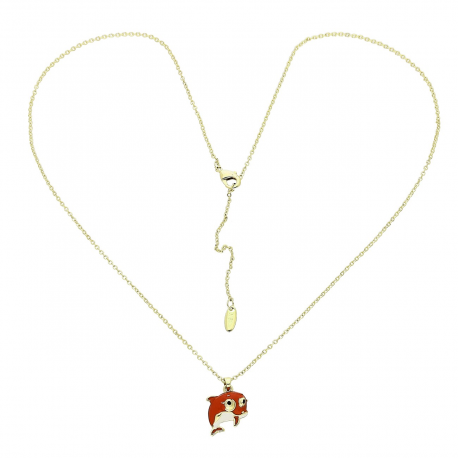 14k CELEBRYTKA POZŁACANA 51-46 CM Z MORSKICH GŁĘBIN XUPING 89068