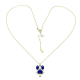 14k CELEBRYTKA POZŁACANA 51-46 CM Z MORSKICH GŁĘBIN XUPING 89071