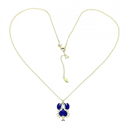 14k CELEBRYTKA POZŁACANA 51-46 CM Z MORSKICH GŁĘBIN XUPING 89071