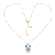 14k CELEBRYTKA POZŁACANA 51-46 CM Z MORSKICH GŁĘBIN XUPING 89072