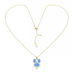 14k CELEBRYTKA POZŁACANA 51-46 CM Z MORSKICH GŁĘBIN XUPING 89072