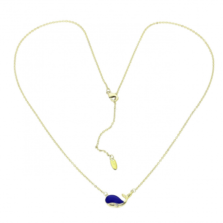 14k CELEBRYTKA POZŁACANA 52-47 CM Z MORSKICH GŁĘBIN XUPING 89079