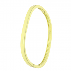 14K BRANSOLETK POZŁACANA 60/4,5 MM BRYLANTOWY BANGLE XUPING 89138