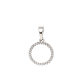 ZAWIESZKA PLATYNOWANA 19/12 MM BRYLANTOWA KARMA XUPING 89250
