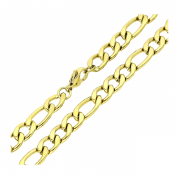 ŁAŃCUCH POZŁACANY 60 CM 7,7 MM S. STEEL TTM XUPING 89404