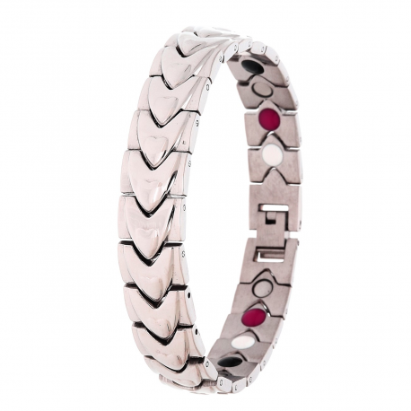 BRANSOLETKA 20,5 CM 12 MM S. STEEL TTM XUPING 89454