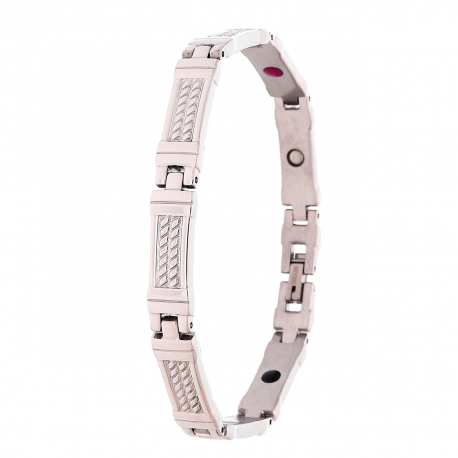 BRANSOLETKA 21,5 CM 8 MM S. STEEL TTM XUPING 89465