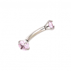 KOLCZYK 12/3 MM S.STEEL TTM PIERCING XUPING 89509
