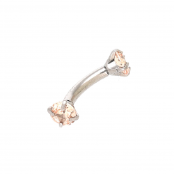 KOLCZYK 12/3 MM S.STEEL TTM PIERCING XUPING 89510
