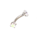 KOLCZYK 12/3 MM S.STEEL TTM PIERCING XUPING 89511
