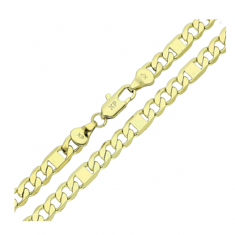 14K ŁAŃCUSZEK POZŁACANY 60 CM 6 MM GUCCI XUPING 89517