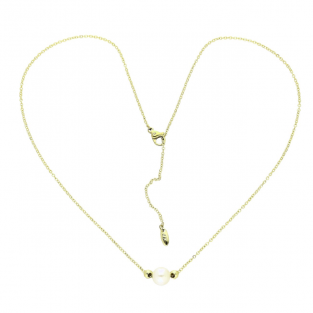 14K CELEBRYTKA POZŁACANA 50-45 CM PEREŁKA XUPING 89525
