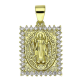 14K ZAWIESZKA POZŁACANA 31/18 MM MEDALIK XUPING 89528