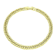14K BRANSOLETKA POZŁACANA 18 CM 5 MM PANCERKA XUPING 89538