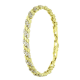 14K BRANSOLETKA POZŁACANA 19,5-17 CM 6 MM ELEGANCE XUPING 89547
