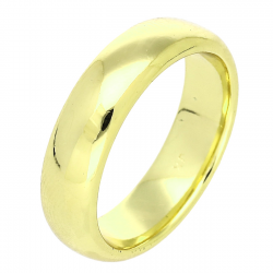 14K OBRĄCZKA POZŁACANA 6 MM TRADYCYJNA XUPING 89198