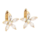 KOLCZYKI POZŁACANE 17/18 MM CRYSTAL XUPING 89670